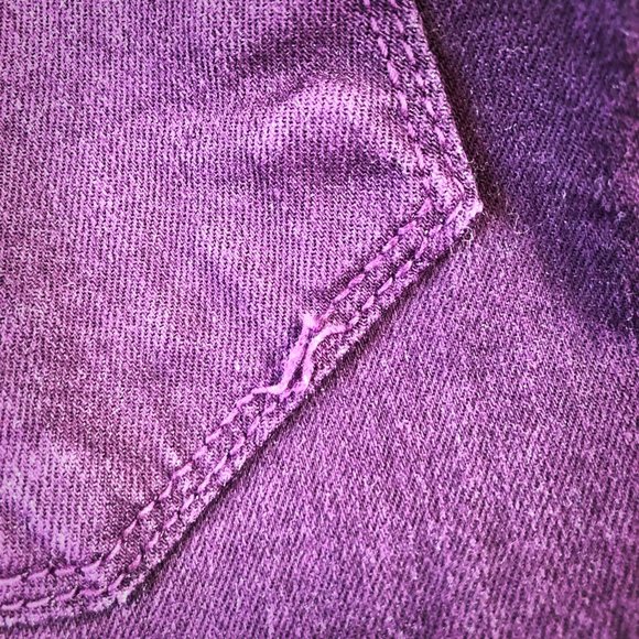 Flying Monkey Purple Stretchy Skinny Jeans (7) - Picture 7 of 7